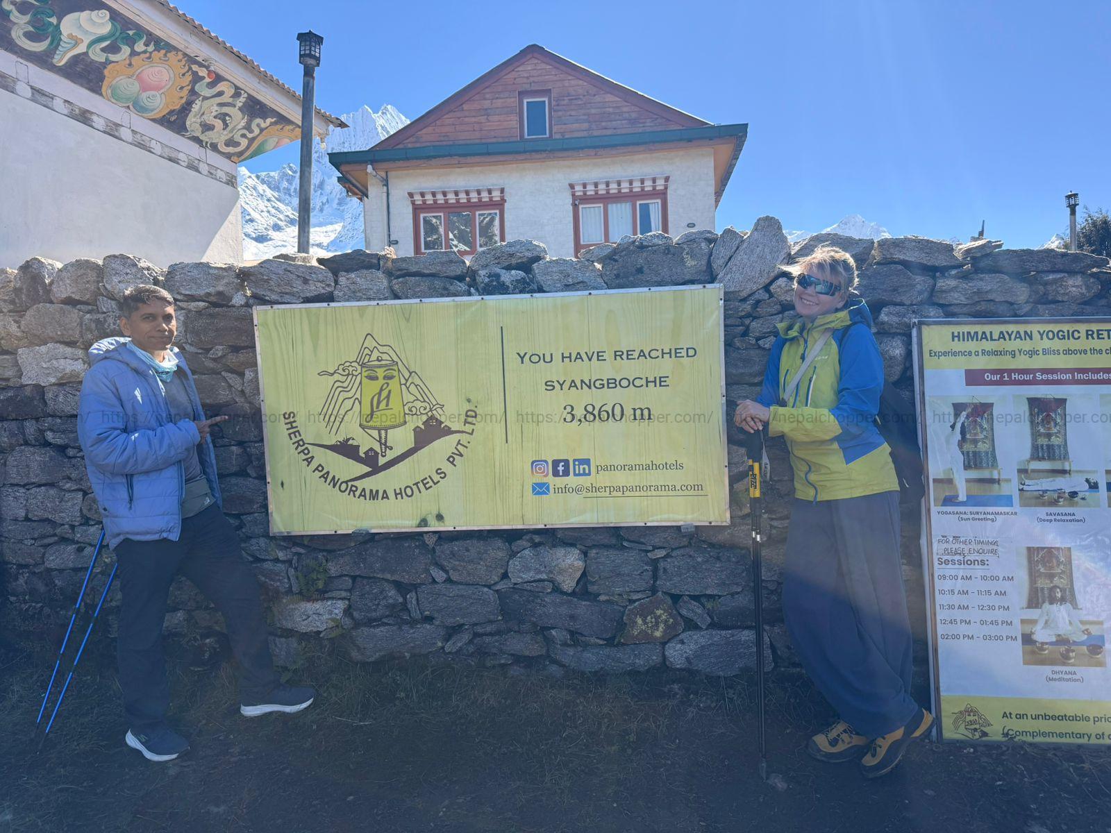 Everest View Hotel To Lukla Drop By Helicopter 